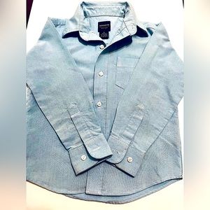 Arrow Dress long sleeve blue